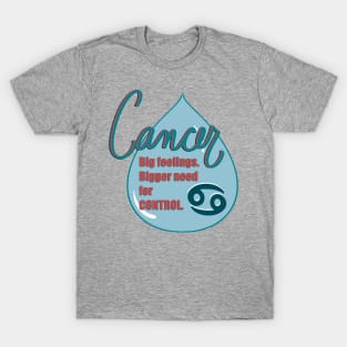 Cancer Zodiac Tee T-Shirt